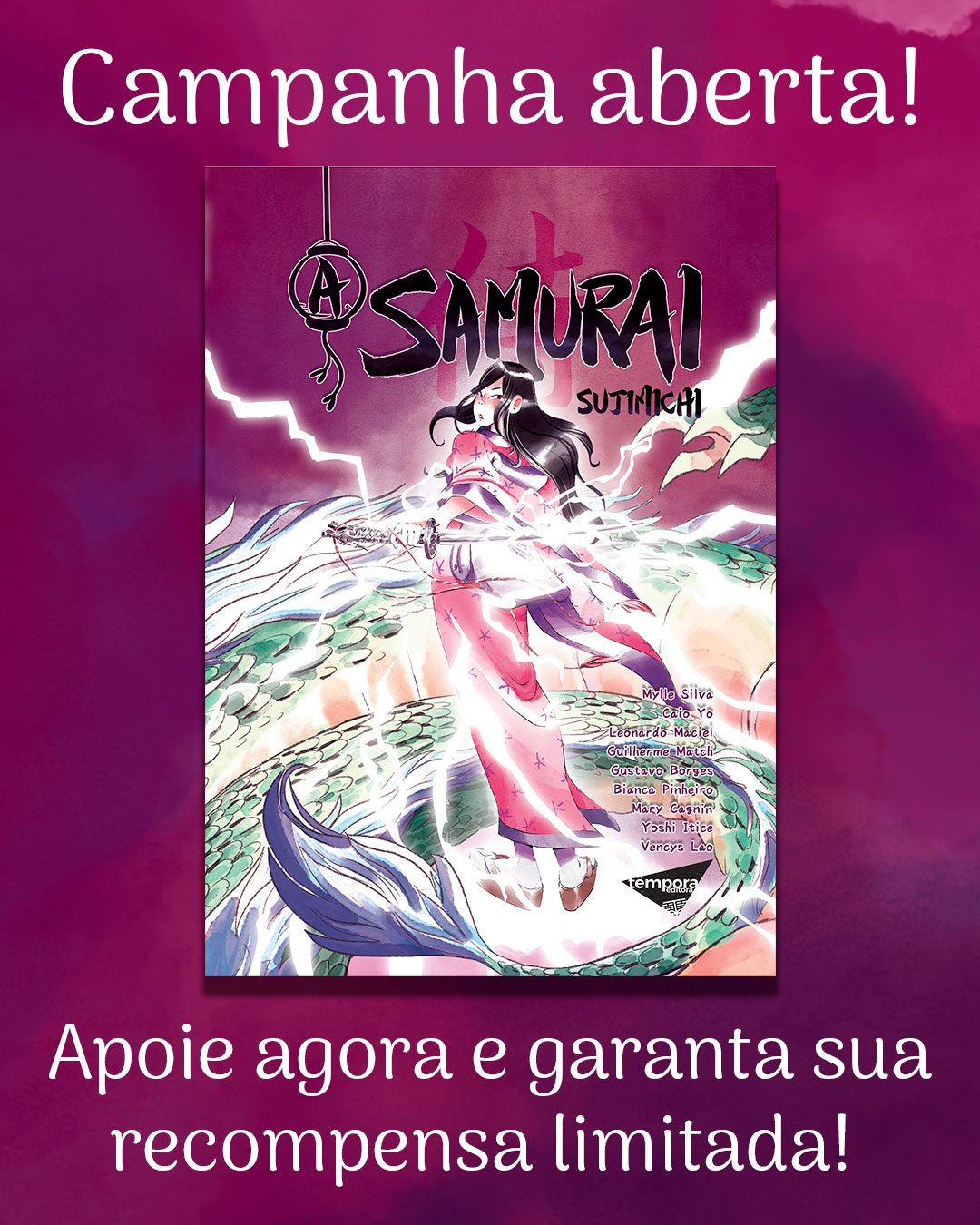 Leia e apoie A Samurai: Sujimichi